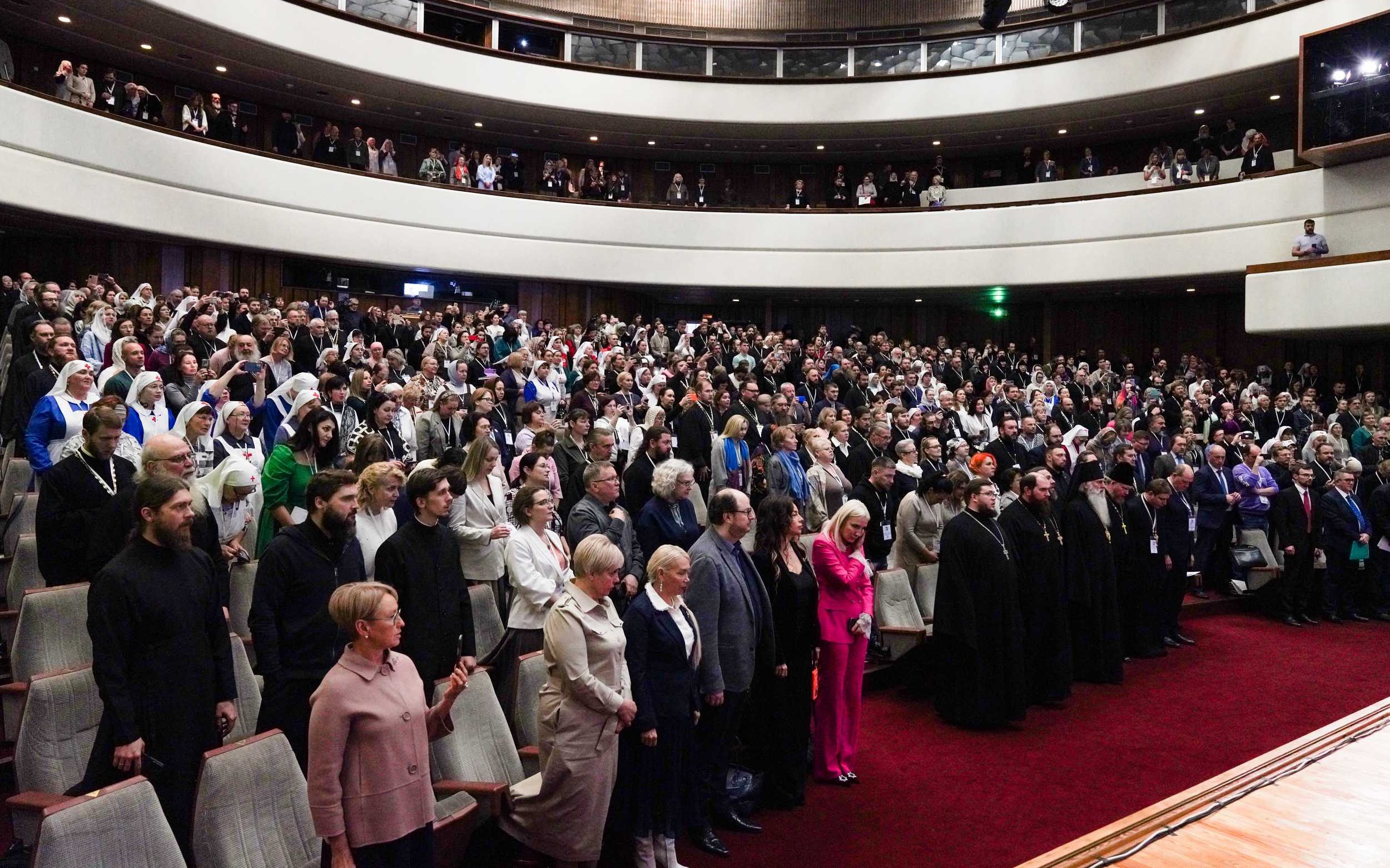 Подробнее о статье Москва. Делегация из Луганской епархии приняла участие в XI  Общецерковном съезде по социальному служению