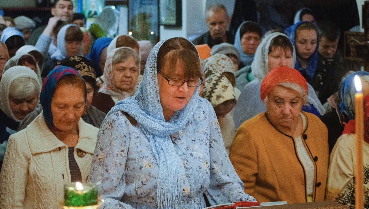 Луганск. Престольный день Покровского храма Луганск. Престольный день Покровского храма