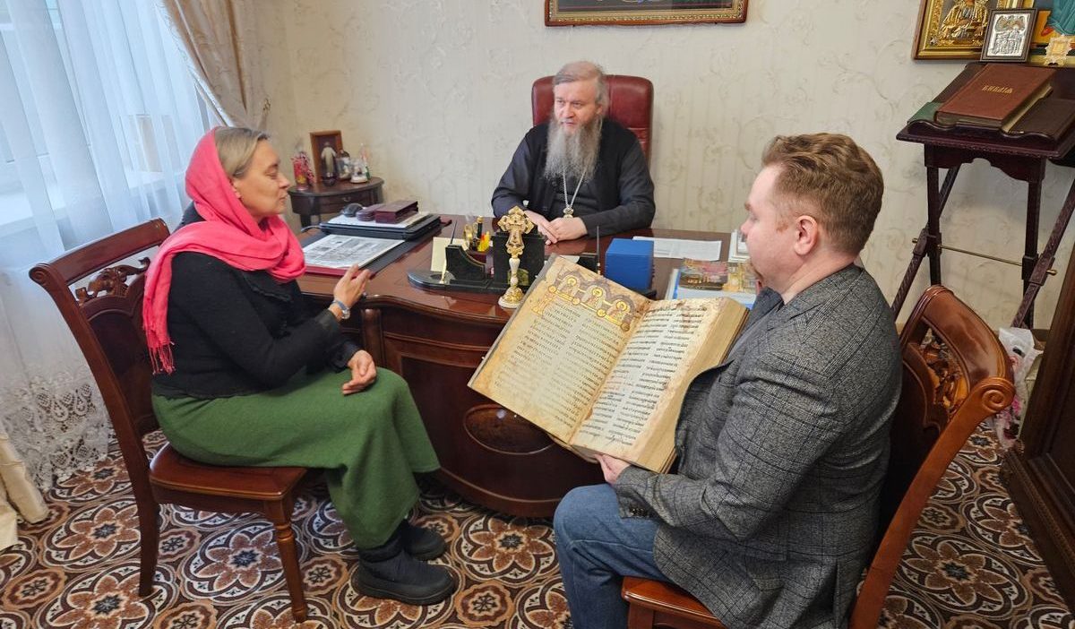 Митрополит Пантелеимон встретился с руководителем проекта «Белый Ангел» Митрополит Пантелеимон встретился с руководителем проекта «Белый Ангел»